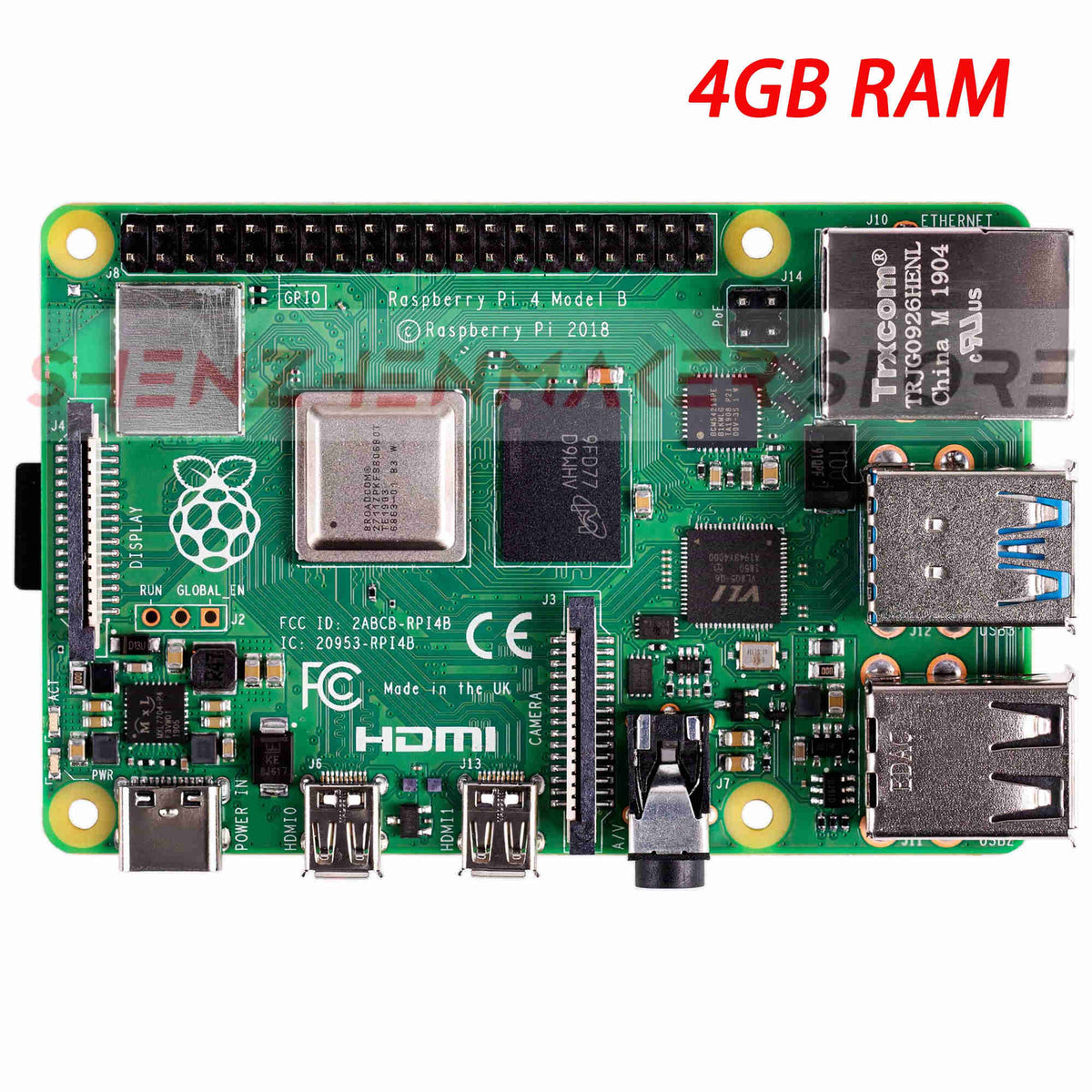 Raspberry Pi 4 Model B 2GB 4GB 8GB RAM – Sunhokey Electronics