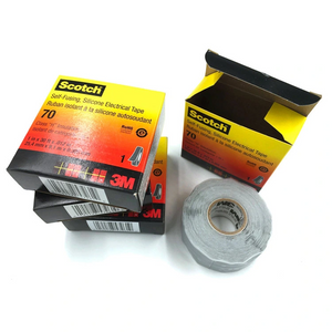 3m70# Self-Fusing Silicone Rubber Electrical Tape Scotch70# High Temperature Anti-Arc Tape