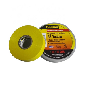 3m Scot-CH Vinyl Color-Coding Electrical Tape 35 Waterproof High Heat Corrosion Resistant Tape Scot-CH35# Vinyl Electrical Tape