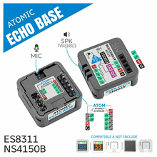 M5Stack Atomic Echo Base Voice Recognition Base for AI Voice Recognition Interaction Systems Smart Home Control