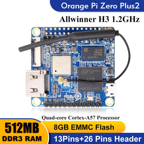Orange Pi 3 LTS 2G8G EMMC with HDMI+WIFI+BT5.0, AllWinner H6 SoC