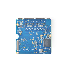 NanoPi R3S Mini Router RK3566 OpenWRT 2GB LPDDR4X RAM 32GB EMMC Dual-Gbps Ethernet Development Board for Smart Home