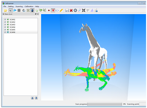 Sunhokey High Definition Desktop 3D Printer Scanner Prototype Making