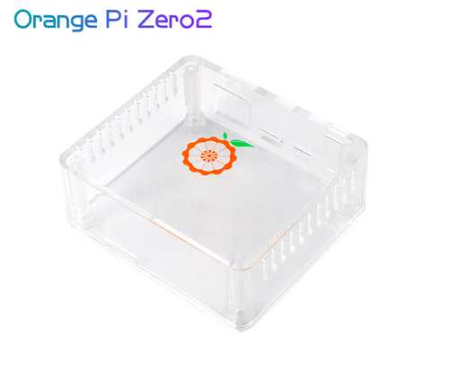 Orange Pi Zero 2 ABS Transparent Case, Transparent Environmentally friendly ABS raw material case