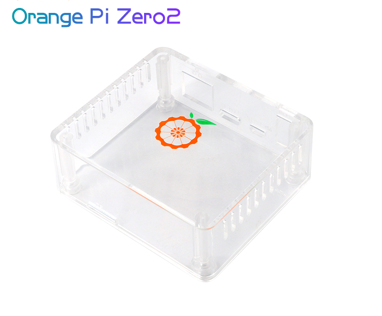 Orange Pi Zero 2 ABS Transparent Case, Transparent Environmentally friendly ABS raw material case