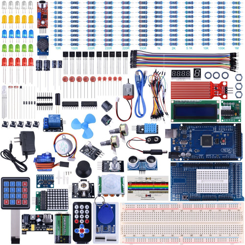 Mega2560 UNO Kit for Arduino with Tutorials, Complete Starter Kit