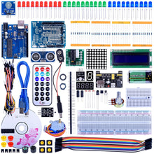 UNO R3 Project Super Starter Kit with Free Tutorial for Arduino,Complete Robotics Sensor Kit