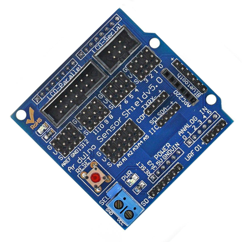 Arduino Uno R3 extension board Sensor Shield V5.0 – Sunhokey ...