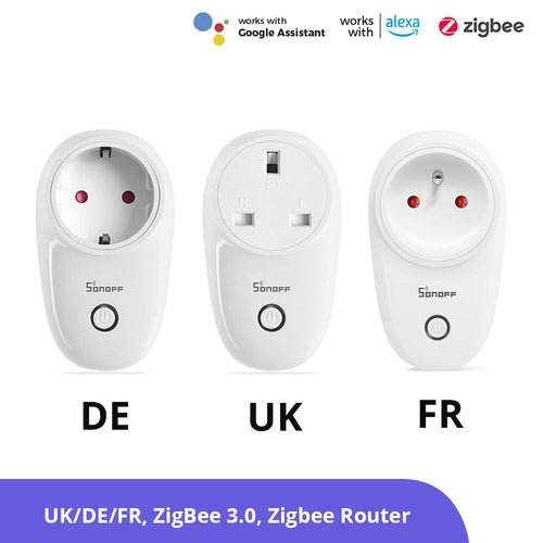 SONOFF S26R2ZB Zigbee Smart Plug – UK/DE/FR