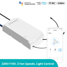 SONOFF iFan04: Wi-Fi Ceiling Fan And Light Controller