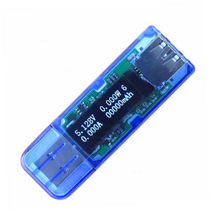 OLED USB3.0 tester four voltage Ammeter  power capacity mobile power supply tester
