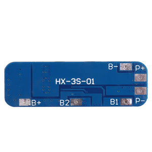 3S 9-10A 11.1V 12V 12.6V Lithium Battery Charger Protection Board