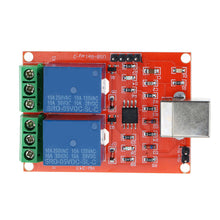 5V DC 2 Channel USB Relay Module Programmable Computer Control For Smart Home