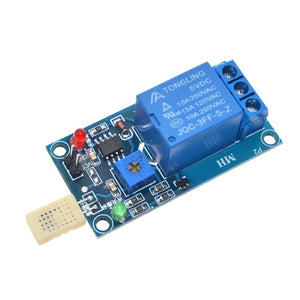 DC 5V 1 Channel Humidity Sensor Switch Relay Module