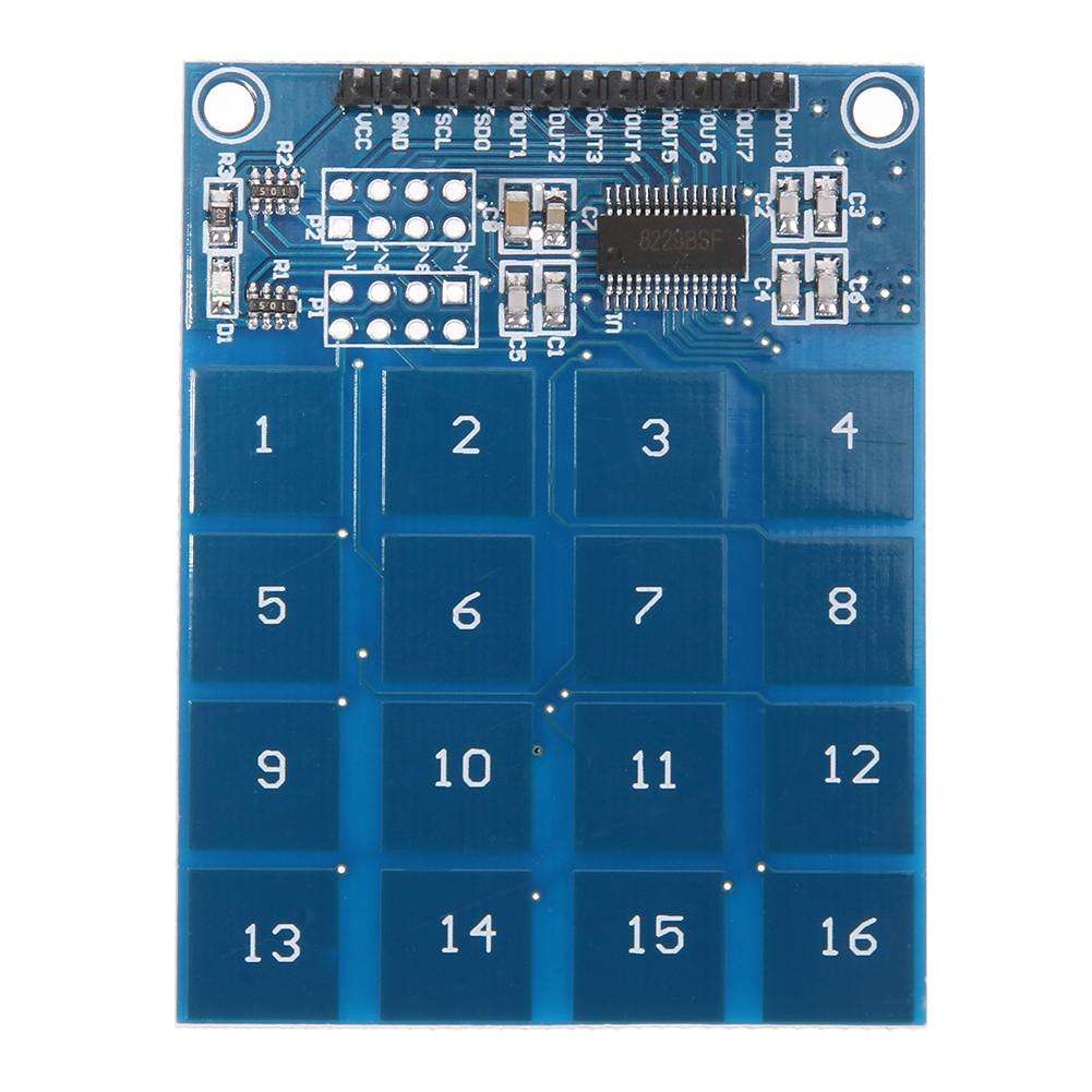 16-Channel Digital Touch Switch