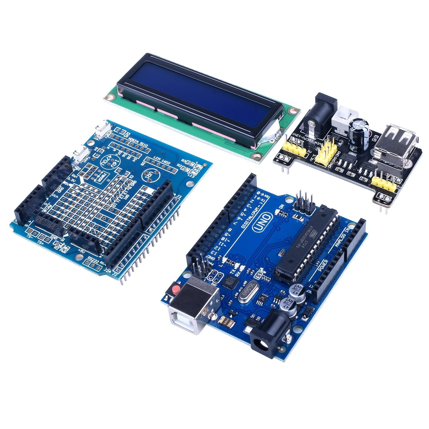 Super Starter Kit Arduino R3 UNO R3 Project Super Starter Kit with Free Tutorial for Arduino,Comple ...