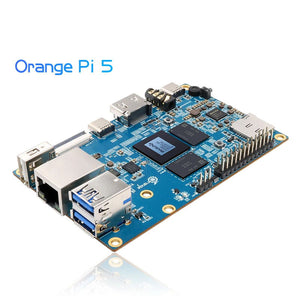 Orange Pi 5 8GB RK3588S,PCIE Module External WiFi+BT,SSD Gigabit Ethernet Single Board Computer, Run Android Debian OS