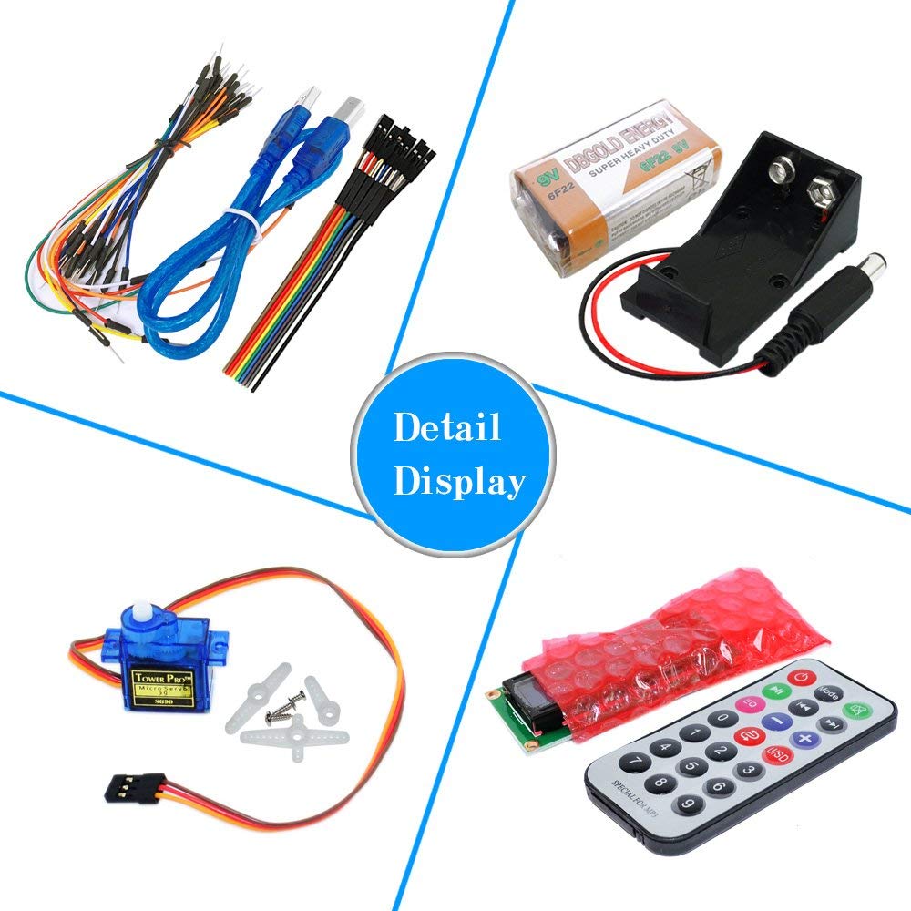Advanced Starter Kit for Arduino UNO – Sunhokey Electronics Co., Ltd