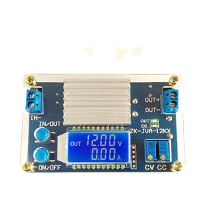 12A constant voltage&current LCD digital display adjustable step-down power supply module