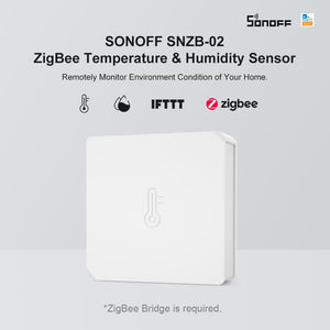 SONOFF SNZB-02 – Zigbee Temperature and Humidity Sensor