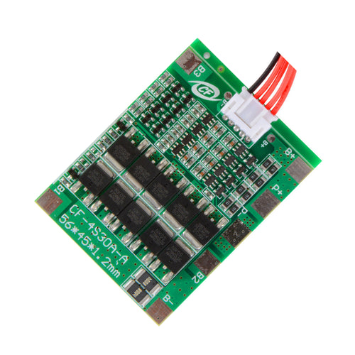 4S 30A Lithium/Lithium iron phosphate BMS Protection Board