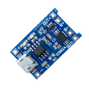 1A 5V Micro USB TP4056 Lithium Battery Power Charger Board Module
