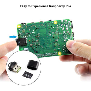 Raspberry Pi 4 Starter Kit (4G RAM) with Aluminum Alloy Case and SD Card raspberry pi 4