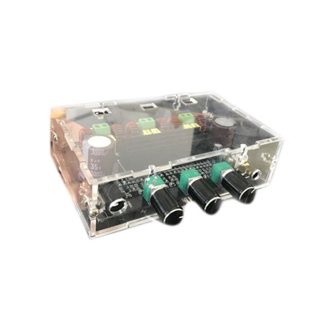 New version TPA3116D2 DC12V-24V 2X80W+100W 2.1 Channel digital Subwoofer Amplifier Board with Transparent Case